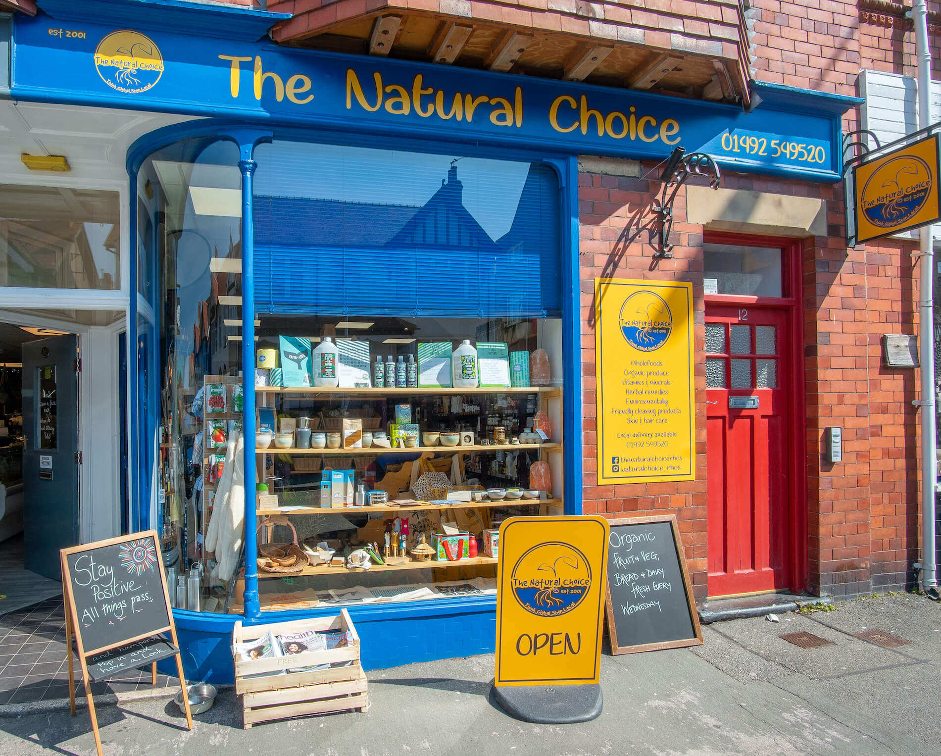 The Natural Choice Rhos On Sea